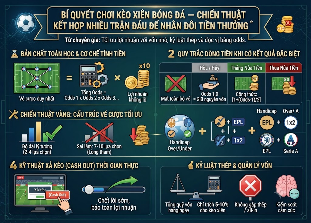 kèo xiên bóng đá